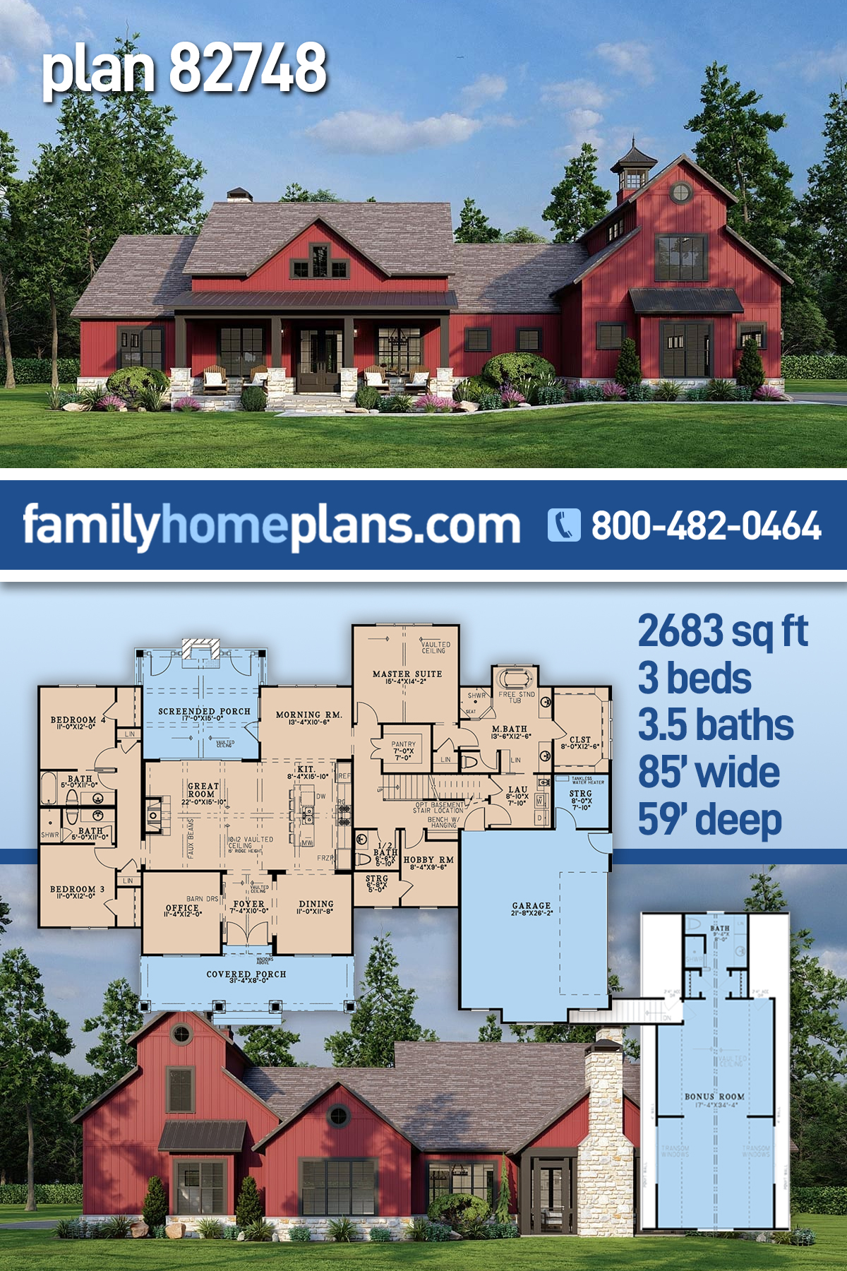 82748 - Family Home Plans Blog